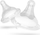 Gumë biberoni Neno Size M, 3–6 muaj, set 2 copë, transparente