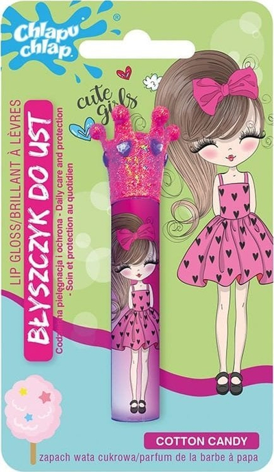 Balsam buzësh Chlapu Chlap Cotton Candy, efekt lip gloss, 1.8 ml