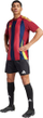 Fanellë sporti Adidas Striped 24 JSY M, AEROREADY, poliester 100%, e kuqe blu e errët e verdhë