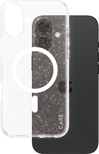 Kuti mbrojtëse 0 CARE PanzerGlass Flagship Urban Combat, MagSafe, për iPhone 16 Plus, e bardhë