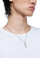 Varëse unisex Diesel D Logo DX1625040, e argjendtë