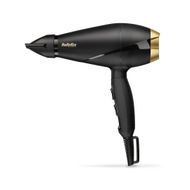 Tharëse flokësh BaByliss Power Pro 2000 6704E, 2000W, motor AC, e zezë me ari