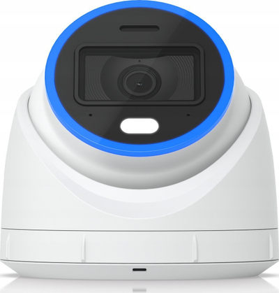 Kамера за безбедност Ubiquiti UniFi AI Turret, 4K, PoE+, бела