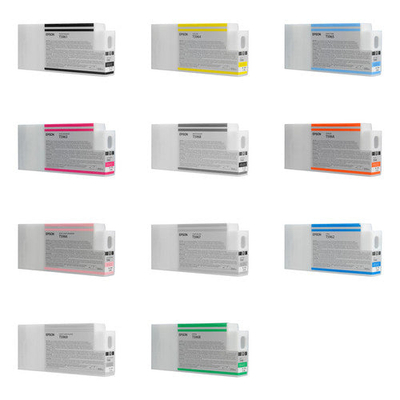 Set Fishësh Epson 350ml për Stylus Pro 7900 & 9900, 11 Ngjyra