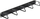 Panel menaxhimi kabllosh DeLOCK 42496, 19", me D ring, i zi