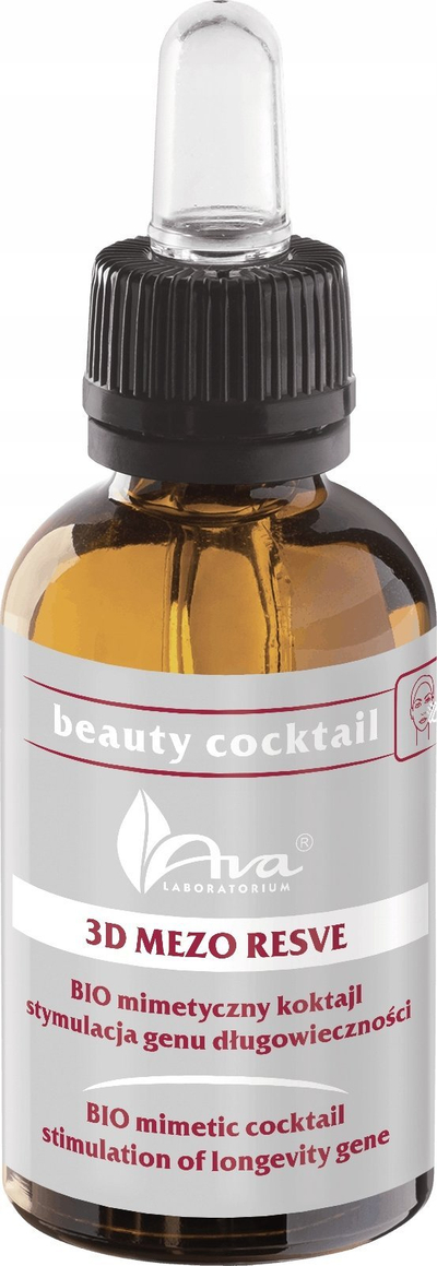Serum fytyre Ava 3D Mezo Resve kundra rrudhave, 30 ml, transparent