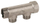 Санитарен дел Carlo Poletti C30200Q35, разгранување 3/4\"x1/2\", бронза