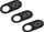 Kapak webcam TerraTec Protect yourself, set 3 copë, i zi