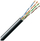 Kabllo rrjeti Dataway Cat.5e UTP, outdoor, 305m, i zi