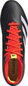 Këpucë futbolli Adidas Predator League SG M IG7741, vida metalike për fusha të buta, të zeza me të kuqe e të bardha