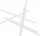 Refil për pistoletë ngjitëse Craft with Fun, 7 mm, 20 cm, set 12 copë, transparent