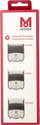 Set krehërash magnetikë Wahl Moser Pack Combs, 1.5mm 3mm 4.5mm, për makinë qethje