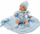 Kukull bebe Llorens Llorones Joel, trup i butë, 38 cm, blu e çelët