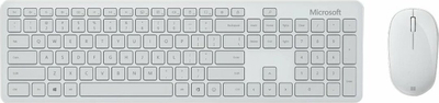 Set tastierë dhe maus Microsoft Bluetooth, English International, pa kabllo, i bardhë