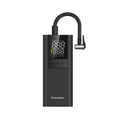 Kompresor elektrik portativ Wozinsky WPEP-8000, power bank 8000mAh, ekran digjital, i zi