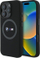 Mbulesë silikoni BMW M Series BMHMP16X23SROK për iPhone 16 Pro Max 6.9", me MagSafe, e zezë