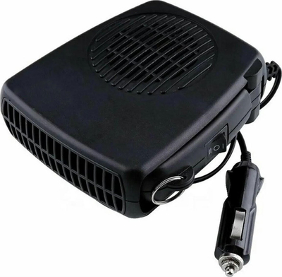 Ngrohës me ventilator për makinë DA33, 12V, 150W, i zi