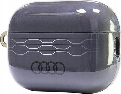 Kapak për kufje Audi IML, AirPods Pro 2, me figura gjeometrike, gri