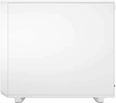 Kasë kompjuteri Fractal Design Meshify 2, me panel anësor transparent, e bardhë / zezë