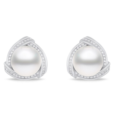 Set Pendant dhe vathë për femra Brilio Silver SET268W, të argjendta