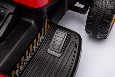 Traktor elektrik për lojë BBH-030, 88x51x35cm, me rimorkio, i kuq