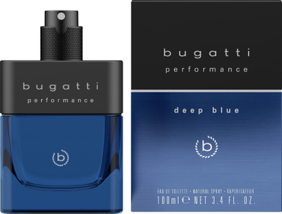 Parfum Bugatti Performance Deep Blue, Eau de Toilette, 100ml
