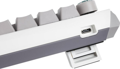 Tastierë gaming Ducky One 3 Mini Mist Grey, mekanike 60%, RGB, MX Silent Red, gri