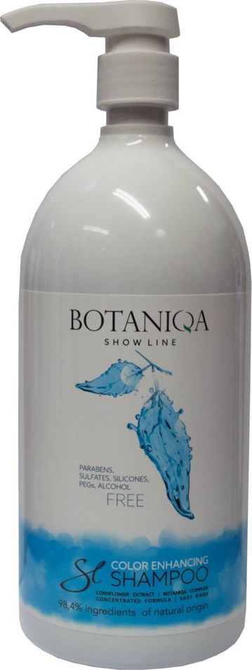 Шампон за кучиња BOTANIQA Color Enhancing, за бела волна, 1L