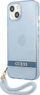 Futrollë telefoni Guess GUHCP13SHTSGSB, iPhone 13 mini 5.4\", transparente blu