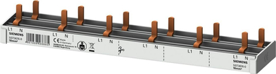 Shinë lidhse Siemens 5ST3676-0, 1P+N, 63A, 10mm², e izolume