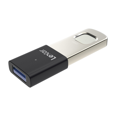USB Lexar JumpDrive LJDF35P256G, 256GB, USB 3.2, e zezë argjendtë