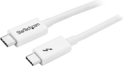 Kabllo StarTech USB C - USB C (TBLT3MM2MW), 2m, e bardhë