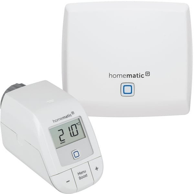 Paketë HomeMatic Homematic IP Access Point HKT Basic, termostat inteligjent, kontroll përmes aplikacionit, e bardhë