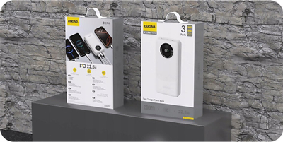 Power bank Dudao K12, 20000mAh, 22.5W, i zi