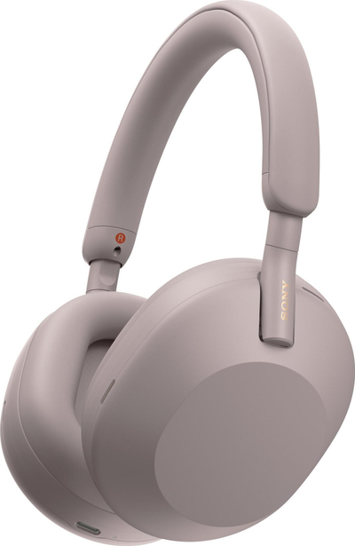 Kufje Sony WH-1000XM5, wireless Bluetooth, anulim zhurme, rozë Smoky