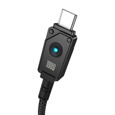 Kabllo karikimi Baseus Unbreakable, USB-C në USB-C 100W, 2m, e zezë