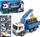 Kamion me pompë betoni Truck With Boom Pump, profesional, për ndërtim, i bardhë