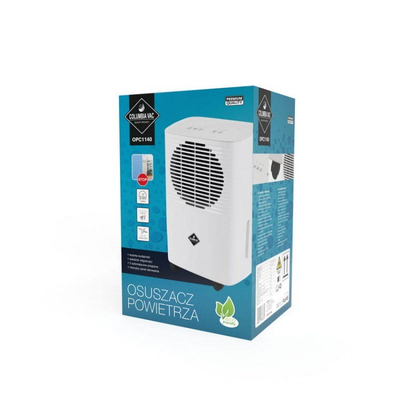 Avullues lagështie Columbiavac OPC1140, 2L, 205W, i bardhë
