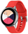 Rrip silikoni për smartwatch universal 20mm, i kuq