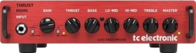 Amplifikator basi TC Electronic Thrust BQ500, 500W, Class D, i kuq