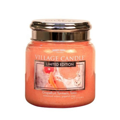 Qiri aromatik Village Candle Grapefruit Turmeric Tonic, 390 g, unisex
