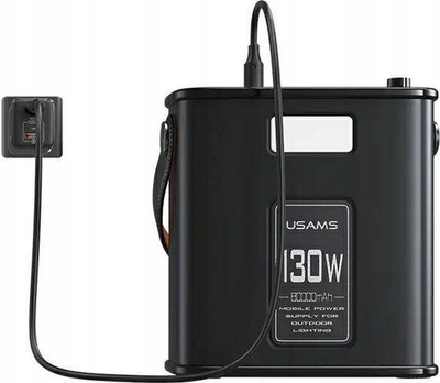 Power bank USAMS CD196, 80000mAh, 130W, i zi