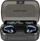 Kufje wireless in-ear Kruger&amp;Matz M10, Bluetooth 5.3, kuti karikimi me power bank, të zeza