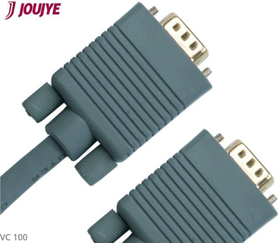 Kabllo audio Jou Jye AVC 182, stereo 3.5 mm mashkull‑mashkull, 2 m, e zezë