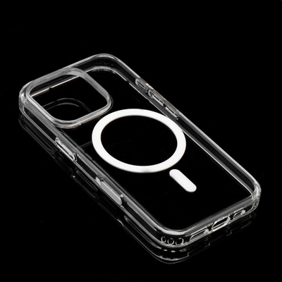 Капак за телефон Niekncy Clear Elite Mag, за iPhone 16, компатибилен со MagSafe, проѕирен