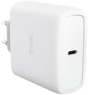 Karikues USB Trust Maxo 65W, GaN, USB C, i bardhë