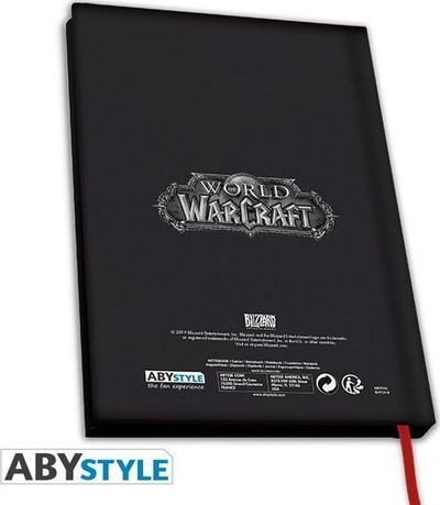 Fletore ABYstyle World of Warcraft Horde, 180 faqe, e zezë