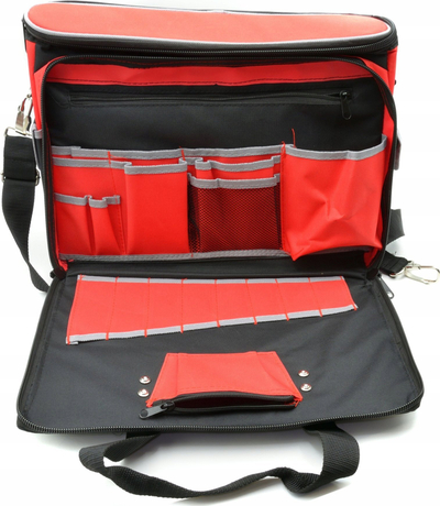Çantë veglash Tvardy Installer, organizuese, Polyester 600D, e zezë