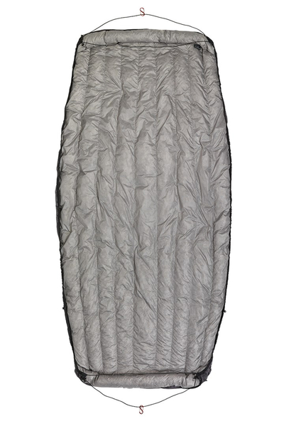 Underquilt për varëse COCOON Down, 0°–5°C, pupla, i zi