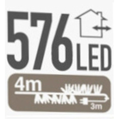 Декоративни светилки Koopman Cluster Lights, 576 LED, 4 m, многуобојни